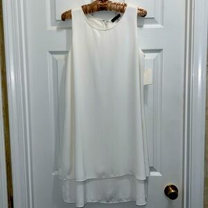 Renuar shift dress (white)